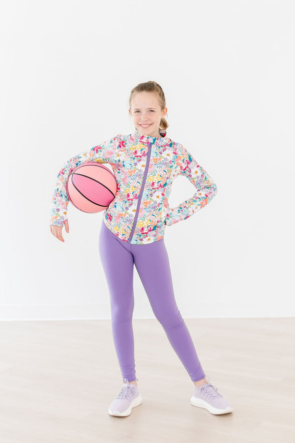 petal-power-full-zip-ruffle-active-jacket Mila & Rose - Sophia's StyleActive Jacket-1
